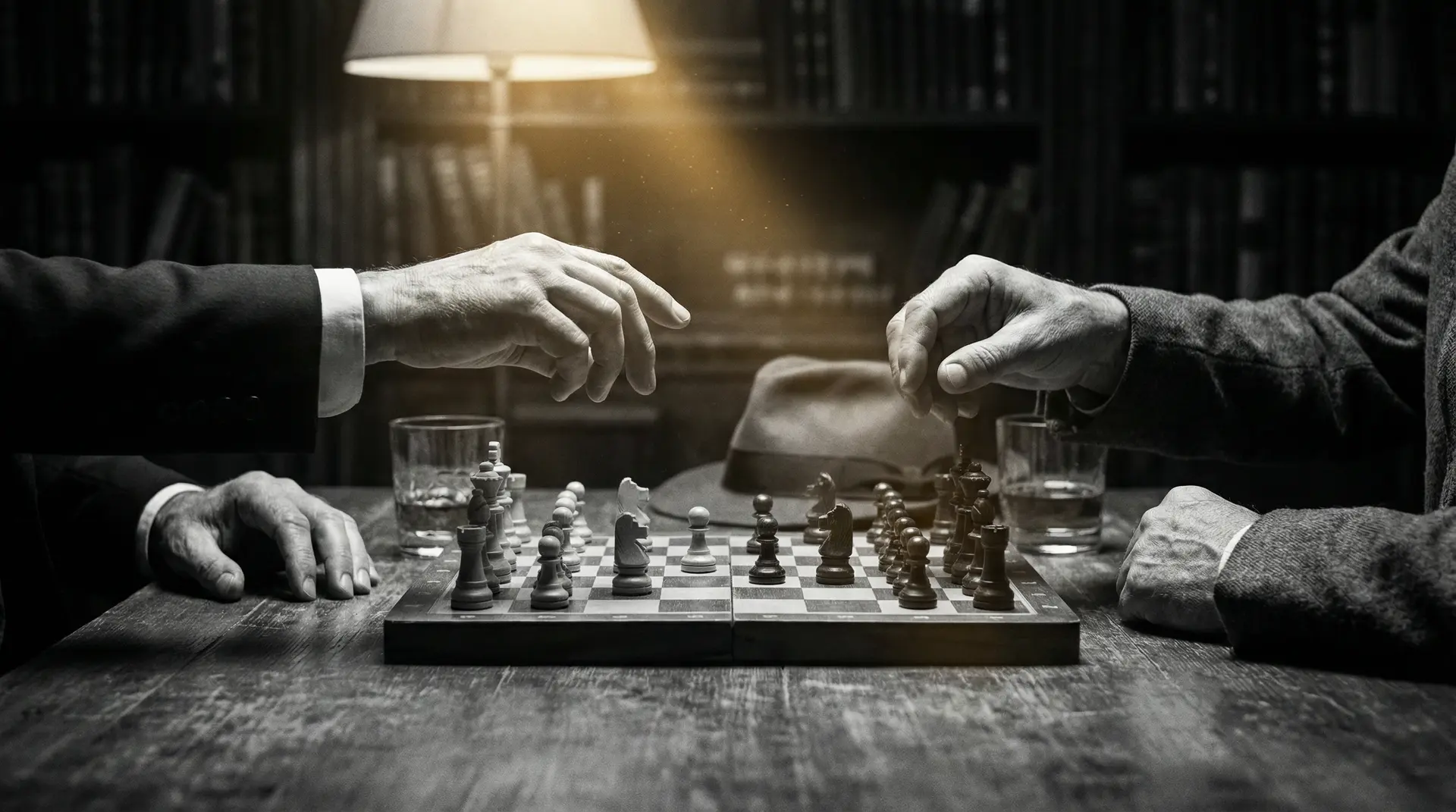 苹果id密码要求 艺术探索系列 - 非线性叙事，棋盘上的对弈象征命运的交错